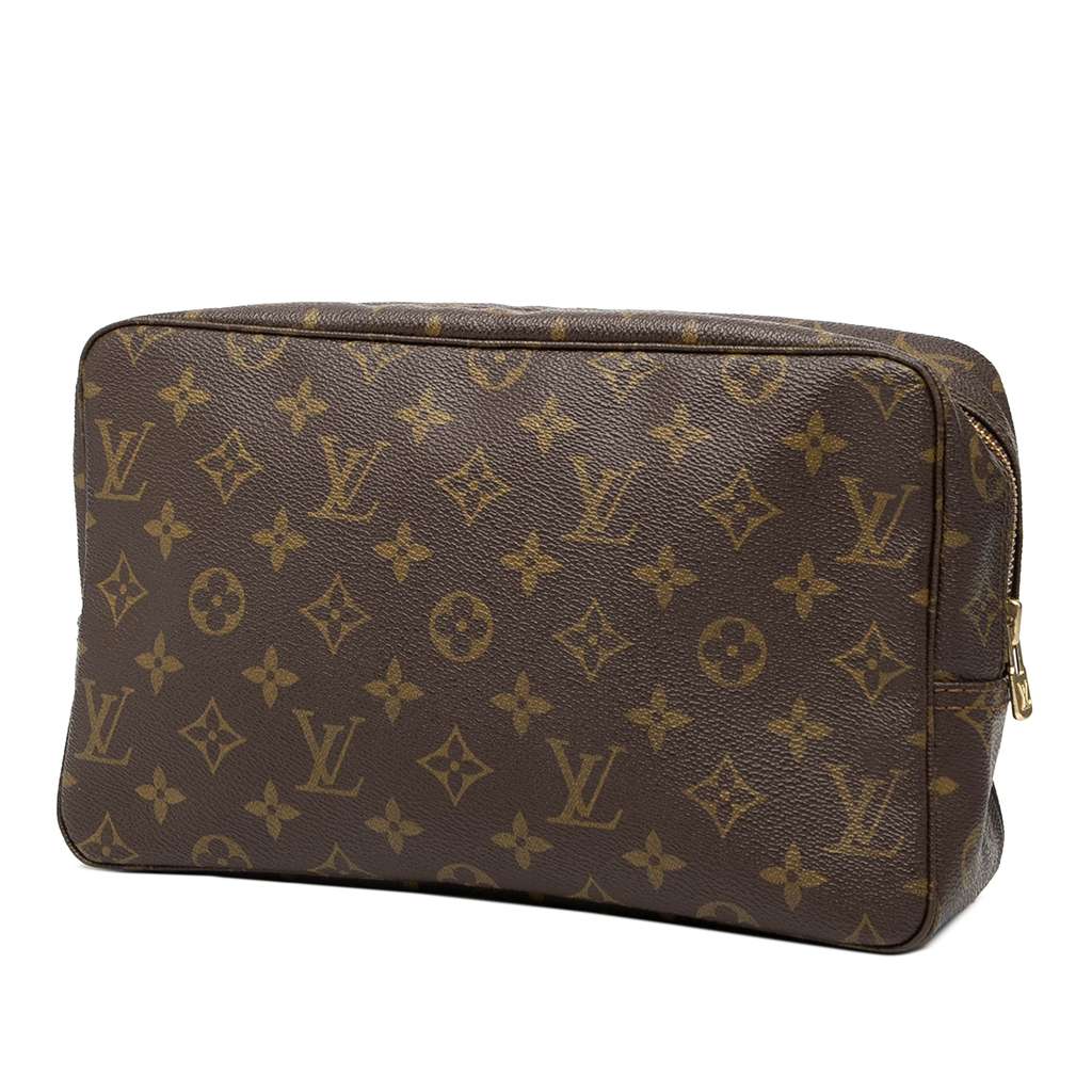 Louis Vuitton Monogram Trousse Toilette 28 Brown Good condition - Back View