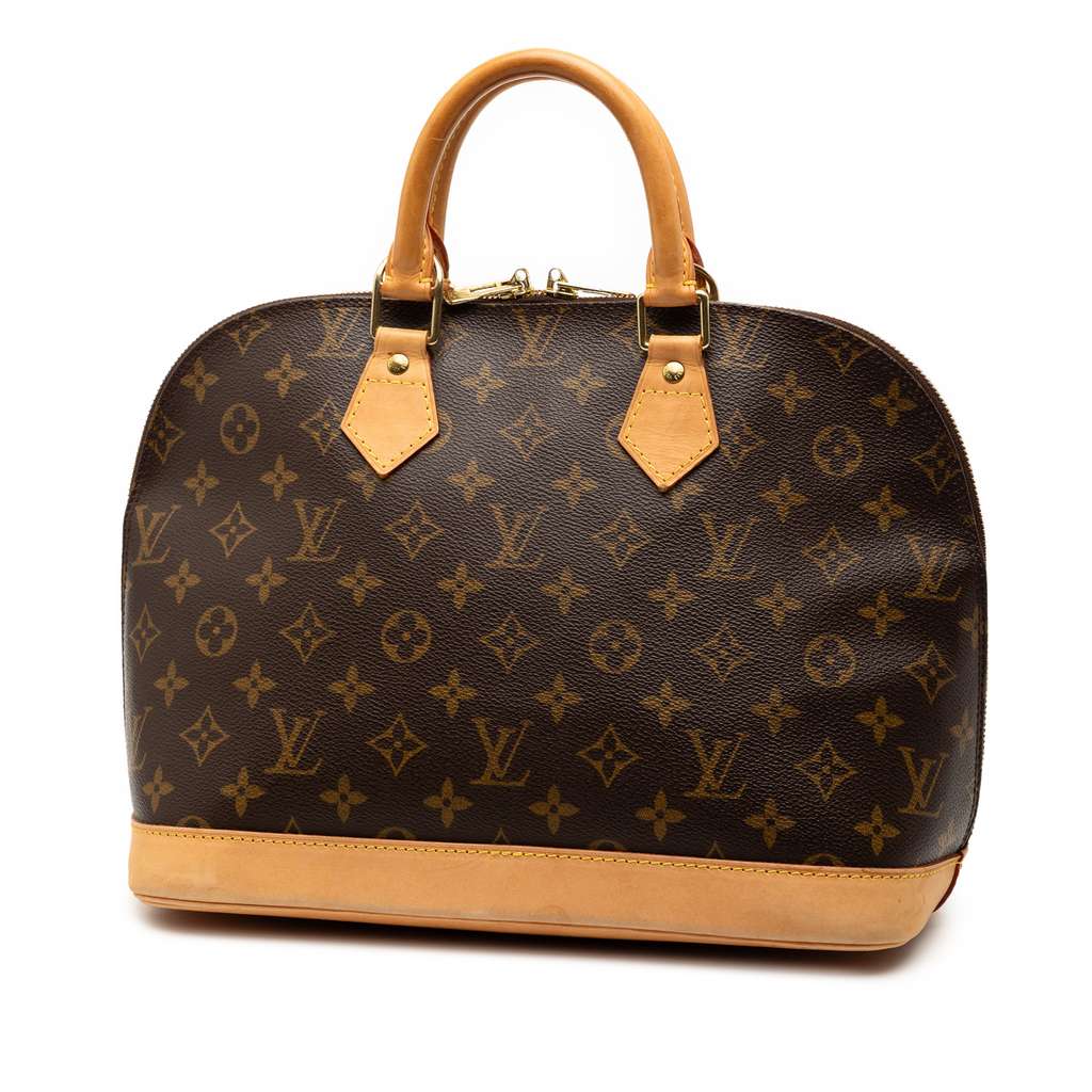 Louis Vuitton Monogram Alma PM Brown Good condition - Back View