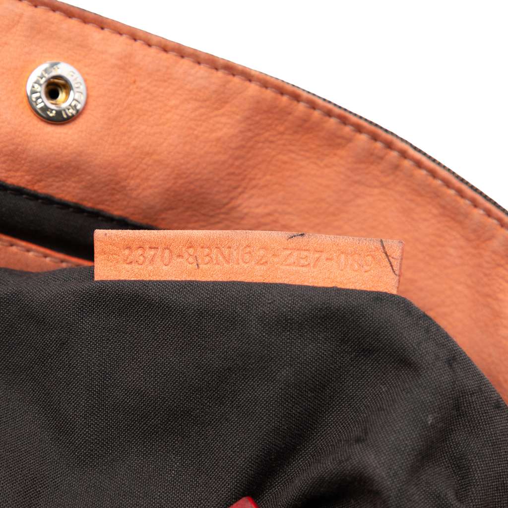 Fendi Zucca Canvas Etniko Grommet Tote Brown Canvas Good condition - Box View