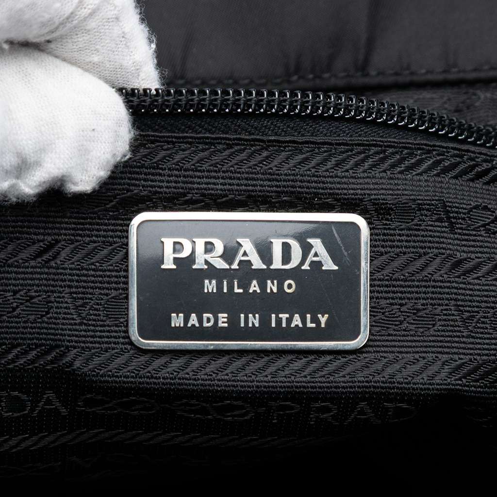 Prada Tessuto Backpack Black Good condition - Box View