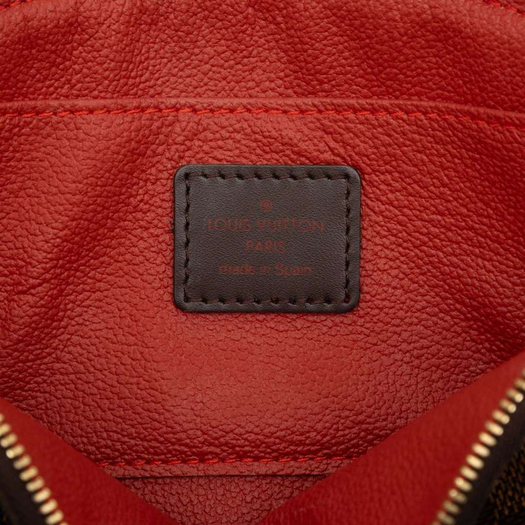 Louis Vuitton Damier Ebene Cosmetic Pouch Brown Good condition - Box View