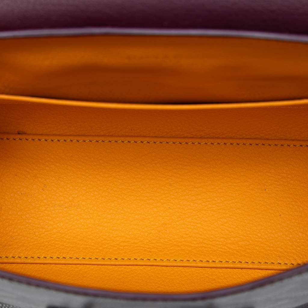 Goyard Mini Goyardine Saigon Souple Red Canvas Good condition - Model View