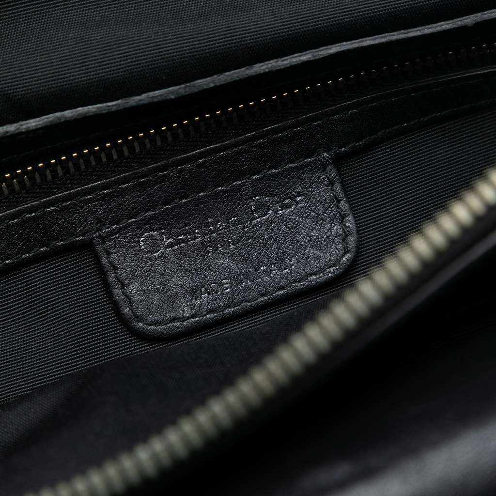 Dior Small Lambskin Karenina Frame Bag Black Leather Good condition - Box View