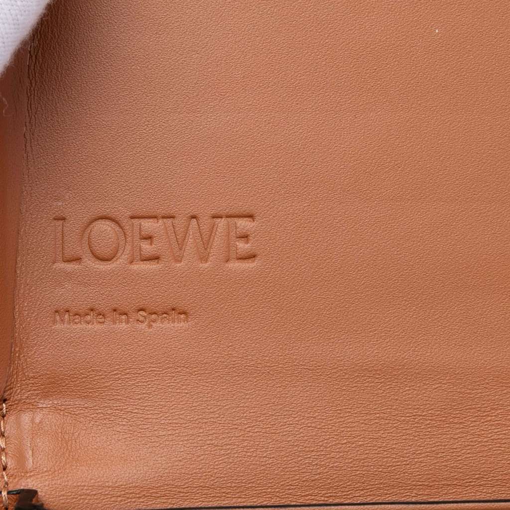 Loewe Small Soft Calfskin Heel Pouch Brown Leather Good condition - Box View