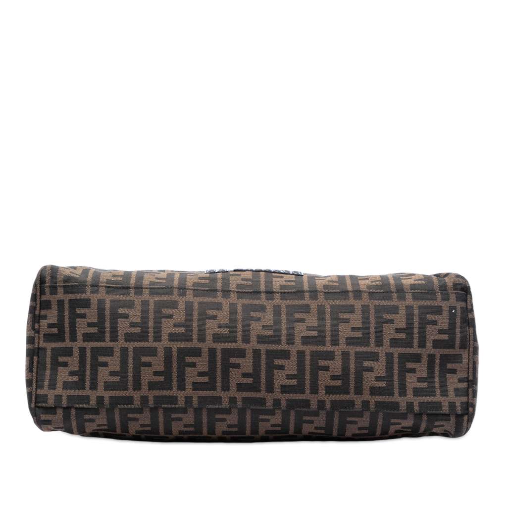 Fendi Zucca Canvas Etniko Du Jour Handbag Brown Canvas Good condition - Inside View