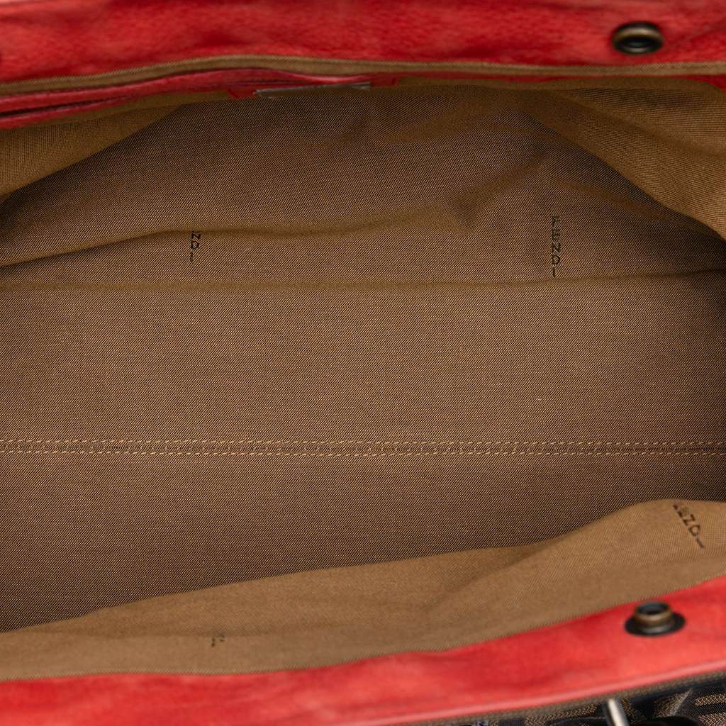 Fendi Zucca Canvas Etniko Du Jour Handbag Brown Canvas Good condition - Model View