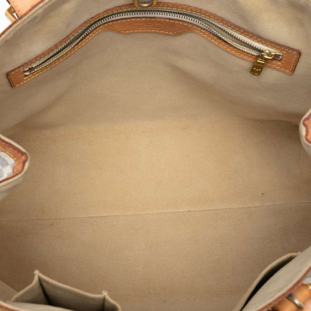 Louis Vuitton Damier Azur Hampstead MM White Good condition - Model View