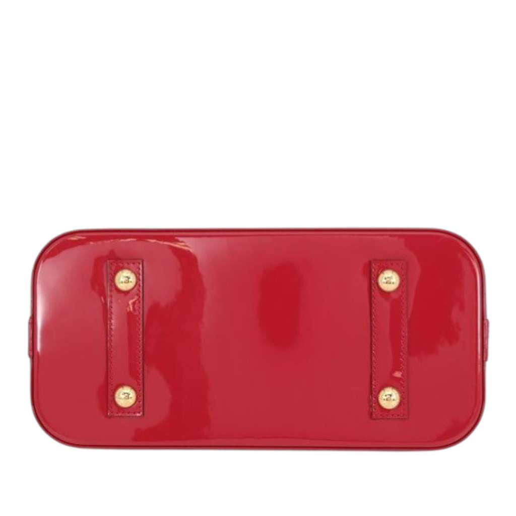 Louis Vuitton Monogram Vernis Alma PM Red Leather Good condition - Inside View