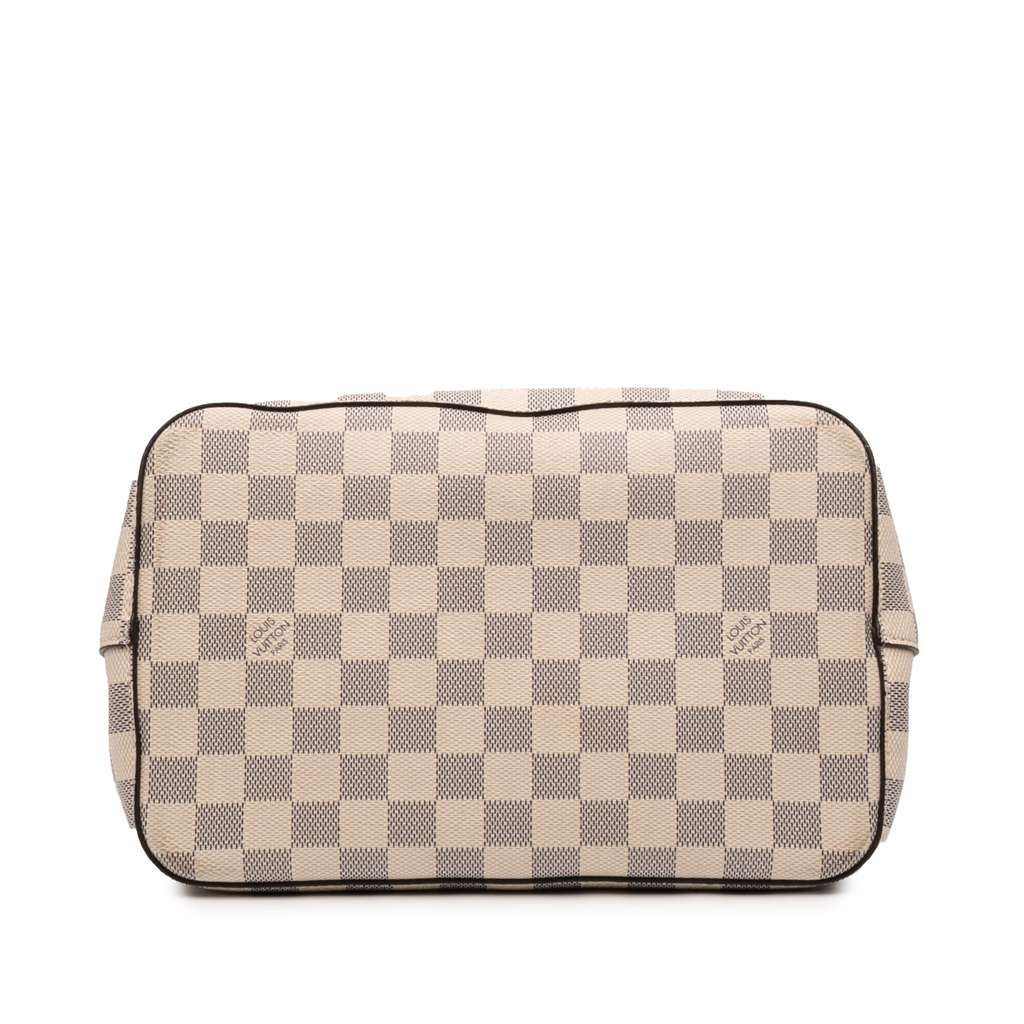 Louis Vuitton Damier Azur Neonoe MM White Good condition - Inside View