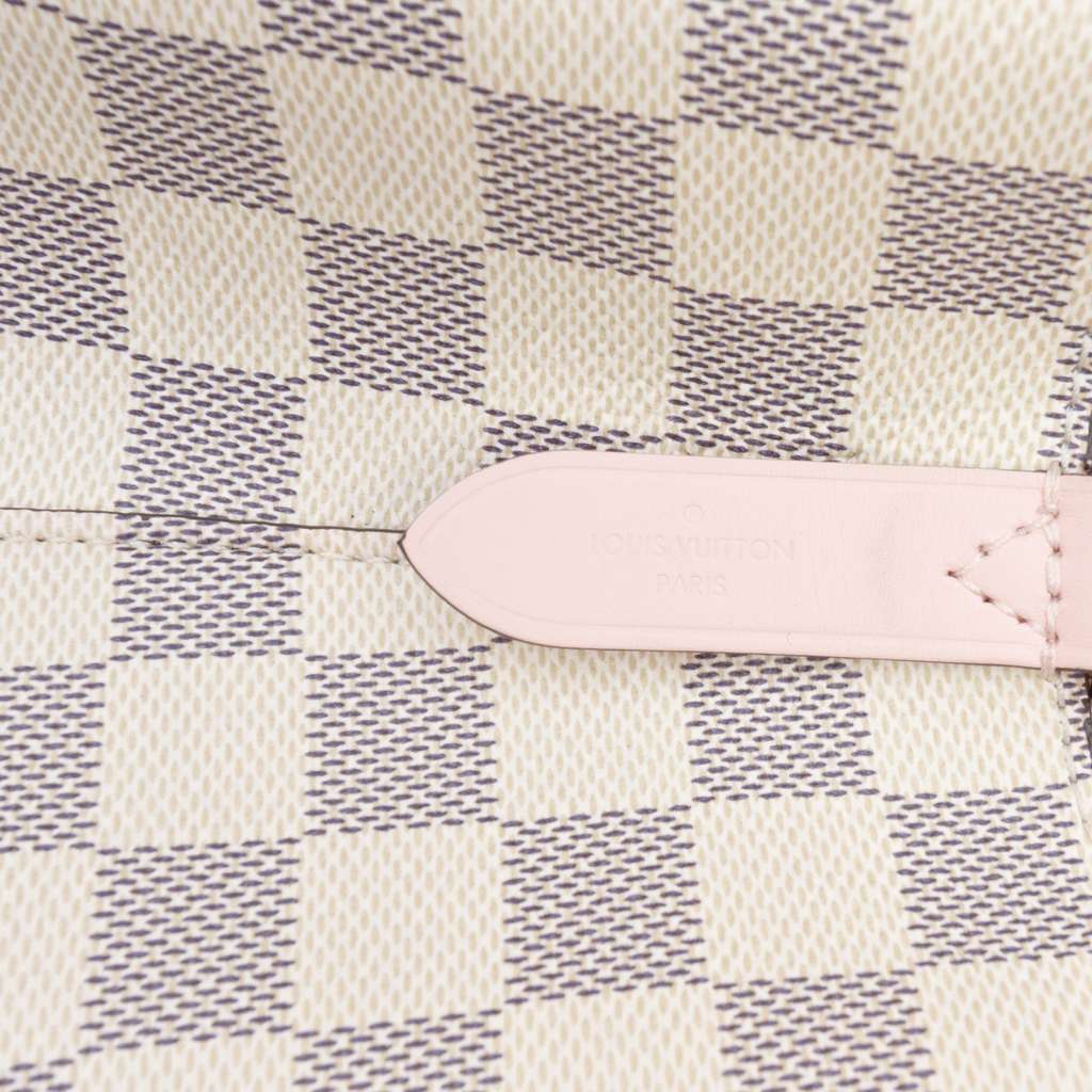 Louis Vuitton Damier Azur Neonoe MM White Good condition - Box View