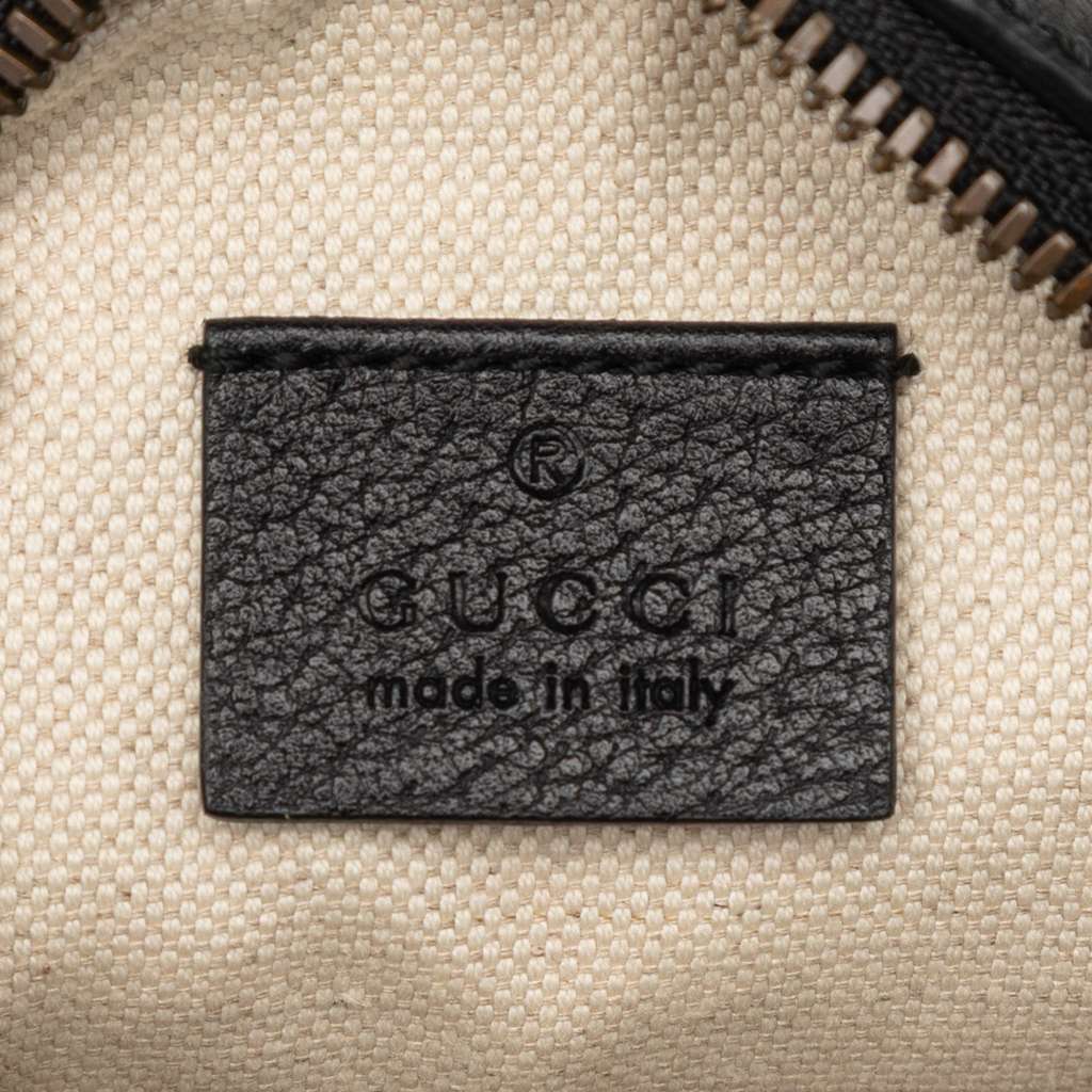 Gucci GG Marmont Velvet Round Crossbody Red Velvet Good condition - Box View