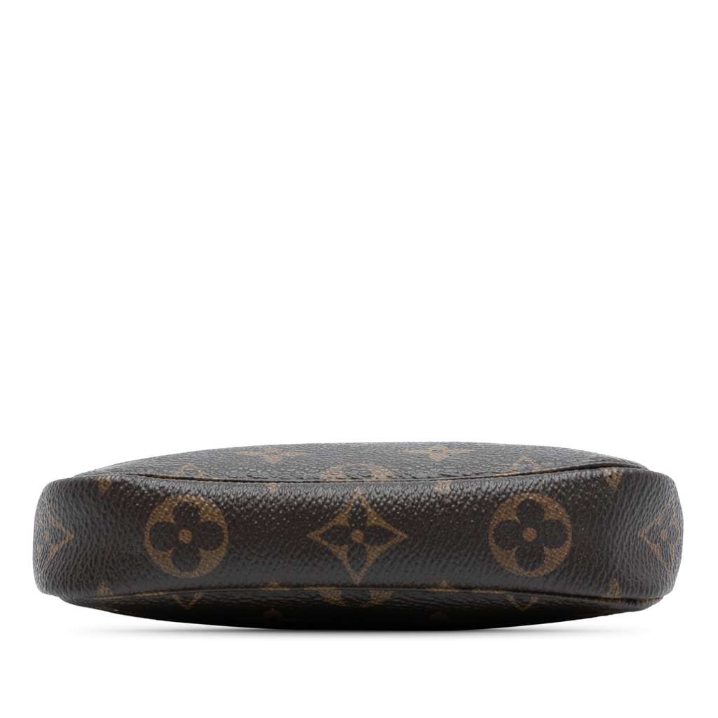 Louis Vuitton Monogram Mini Pochette Accessoires Brown Good condition - Inside View