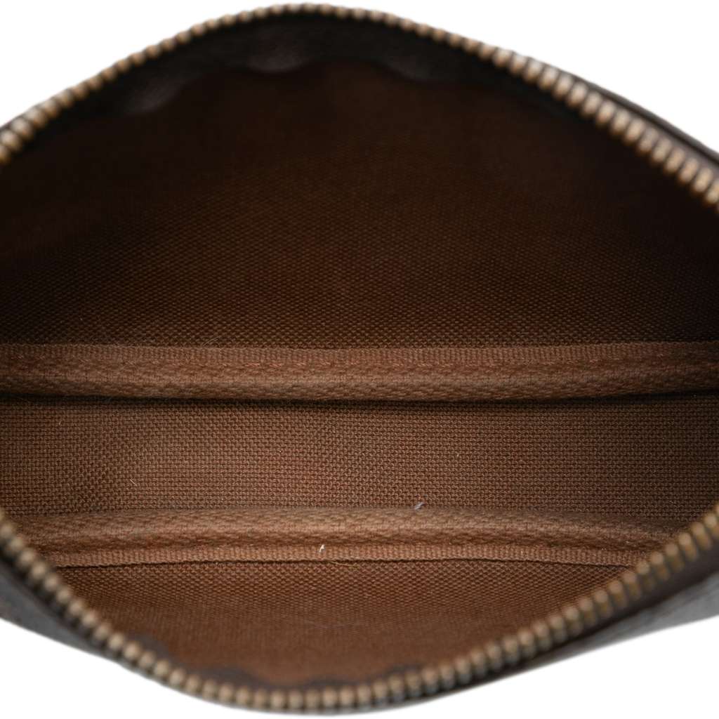 Louis Vuitton Monogram Mini Pochette Accessoires Brown Good condition - Model View