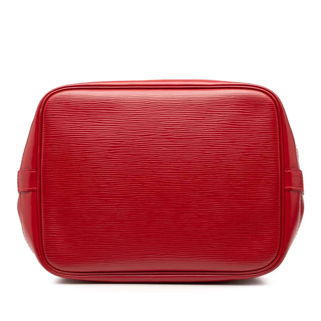 Louis Vuitton Epi Petit Noe Red Leather Very good - Inside View