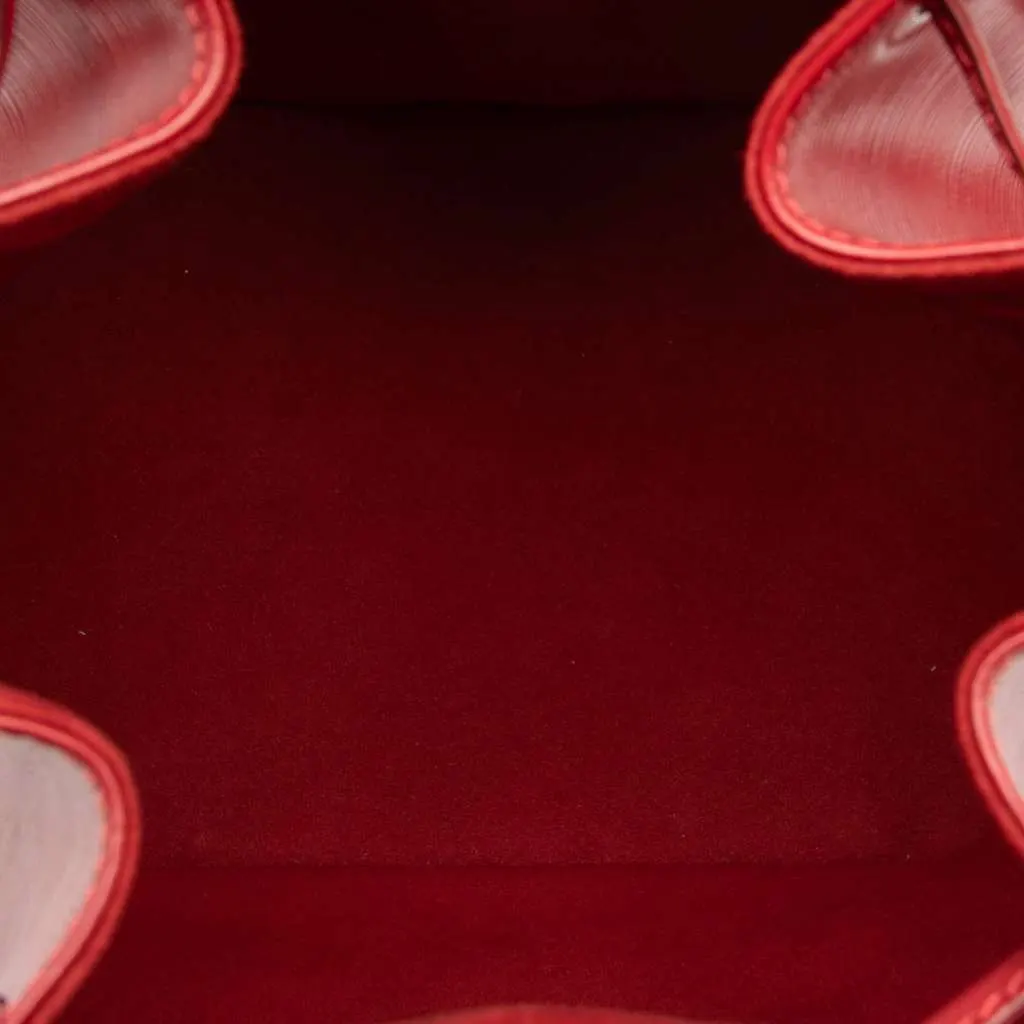 Louis Vuitton Epi Petit Noe Red Leather Very good - Model View