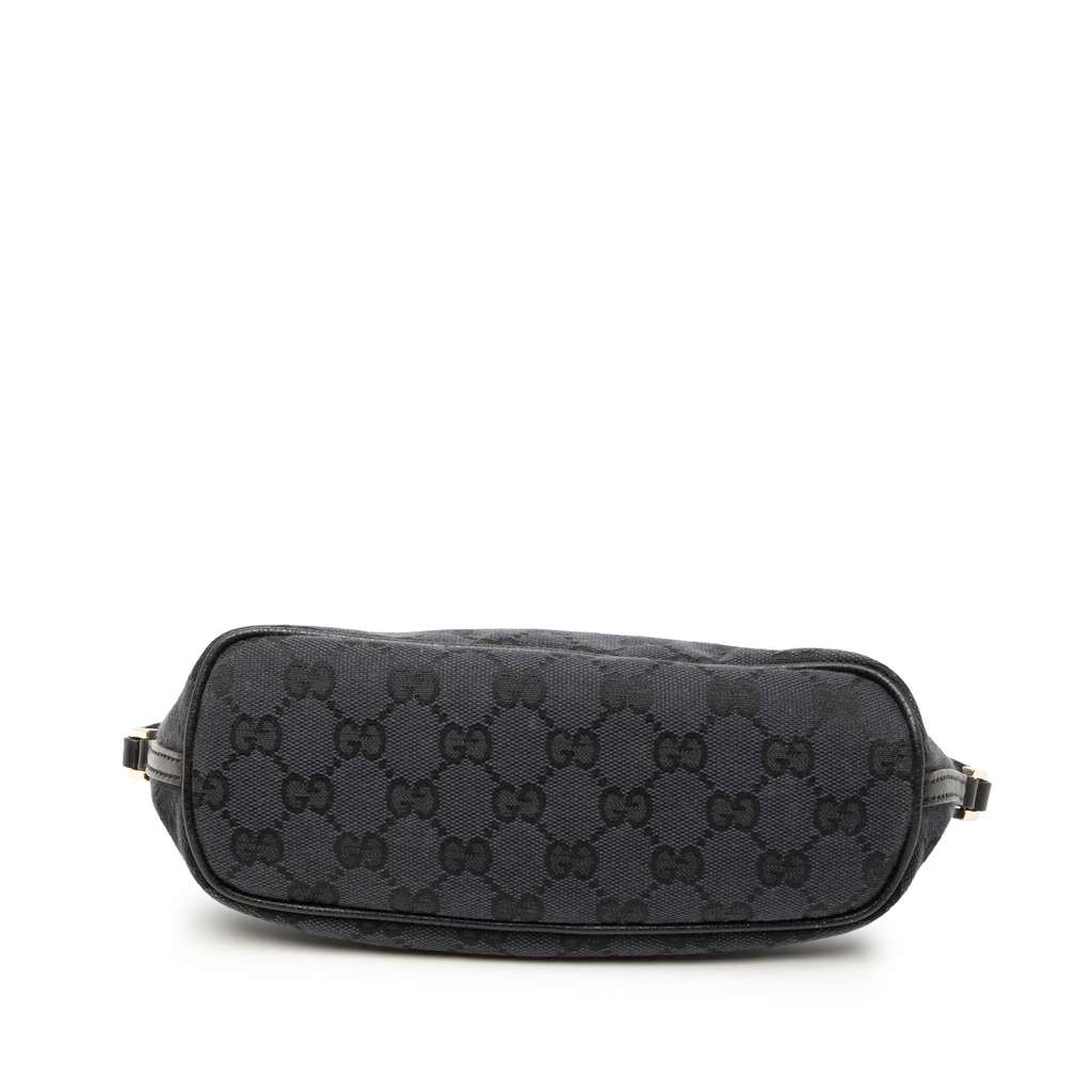 Gucci GG Canvas Boat Black Canvas Good condition - Inside View
