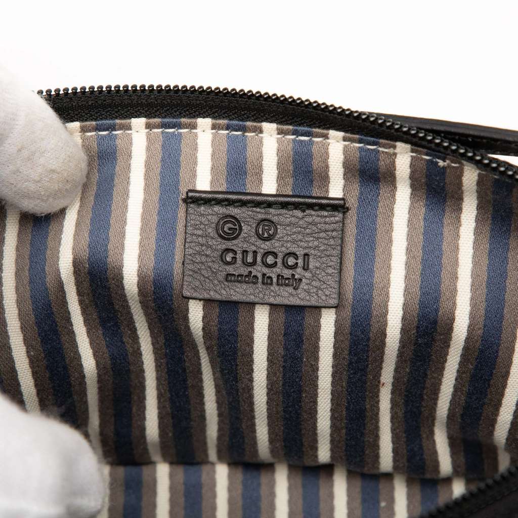 Gucci GG Canvas Boat Black Canvas Good condition - Box View