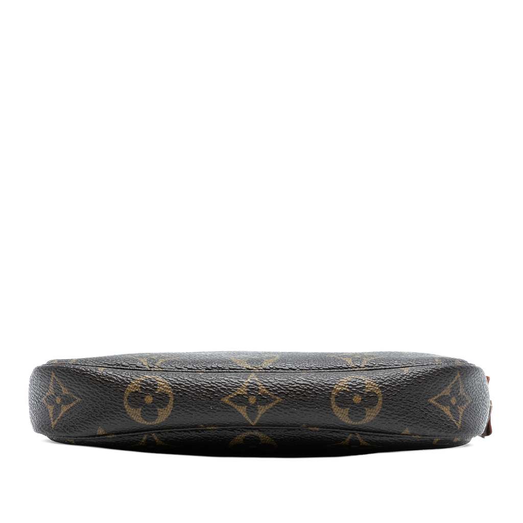 Louis Vuitton Monogram Mini Pochette Accessoires Brown Good condition - Inside View