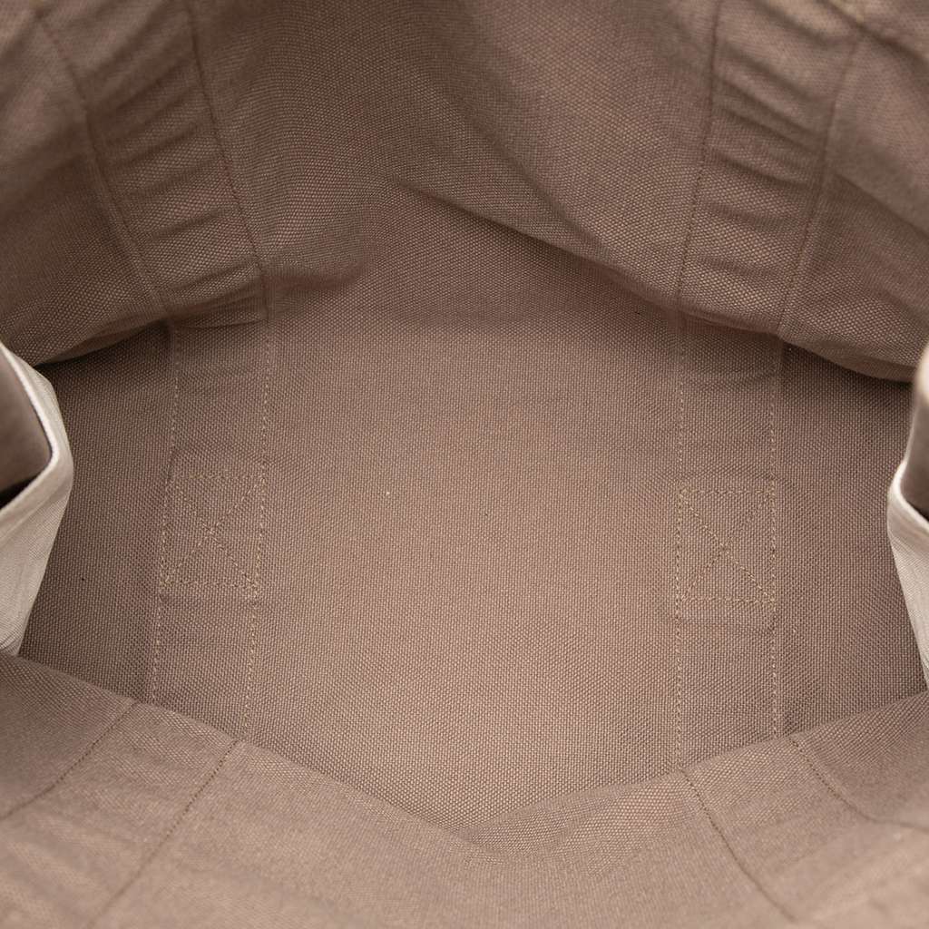 Hermès Canvas Sac De Plage Brown Canvas Good condition - Model View