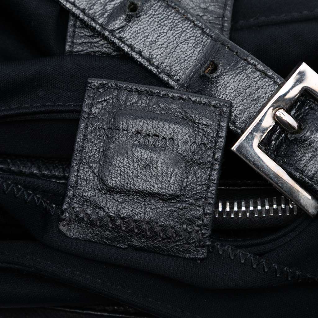 Fendi Nylon Shoulder Bag Black Good condition - Box View