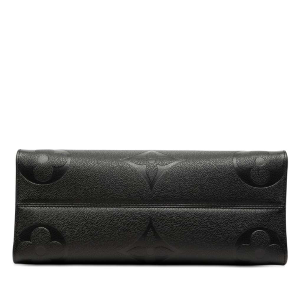 Louis Vuitton Monogram Empreinte Onthego MM Black Leather Good condition - Inside View
