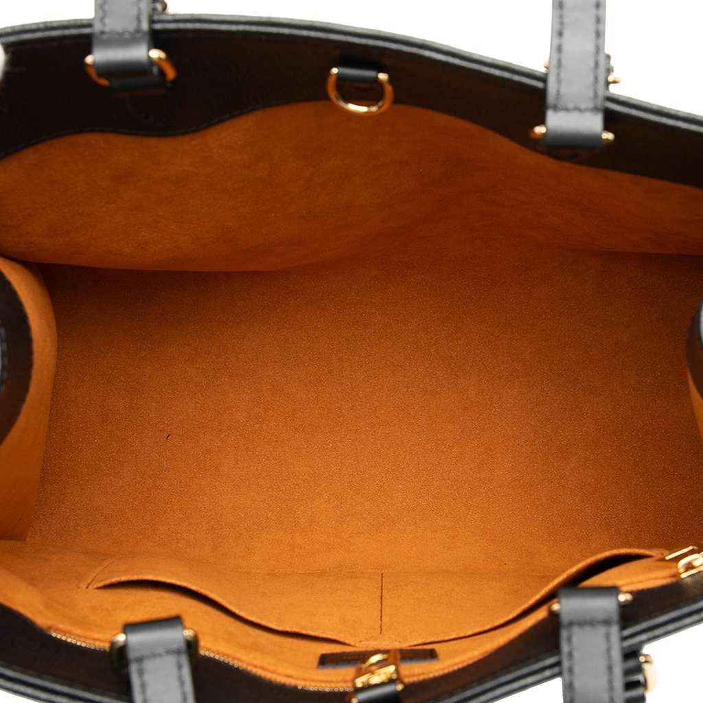 Louis Vuitton Monogram Empreinte Onthego MM Black Leather Good condition - Model View