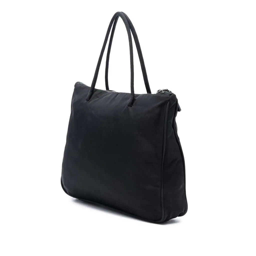 Prada Tessuto Tote Black Very good - Back View