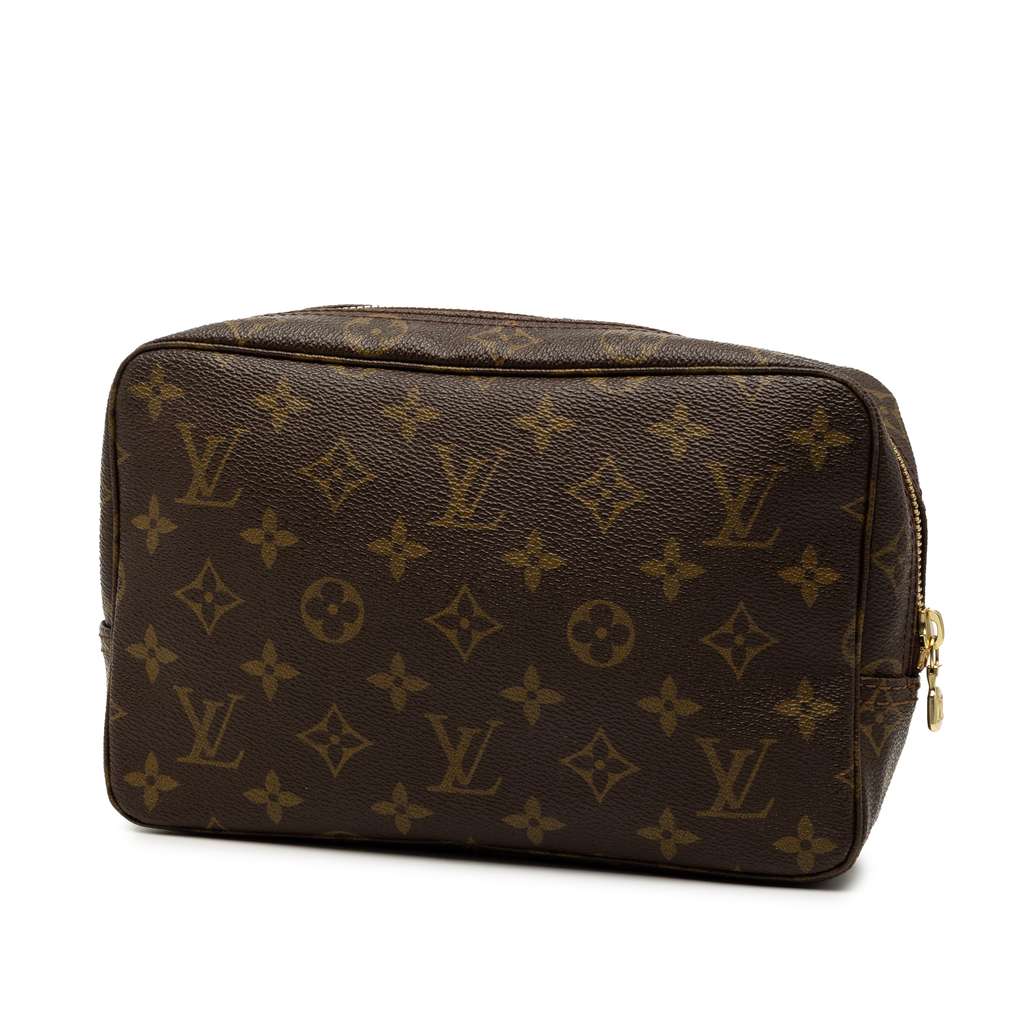 Louis Vuitton Monogram Trousse Toilette 23 Brown Good condition - Back View