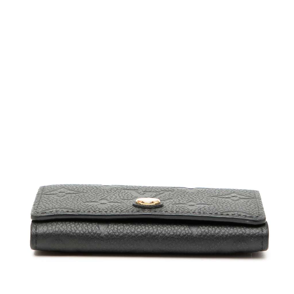 Louis Vuitton Monogram Empreinte Business Card Holder Black Leather Good condition - Inside View