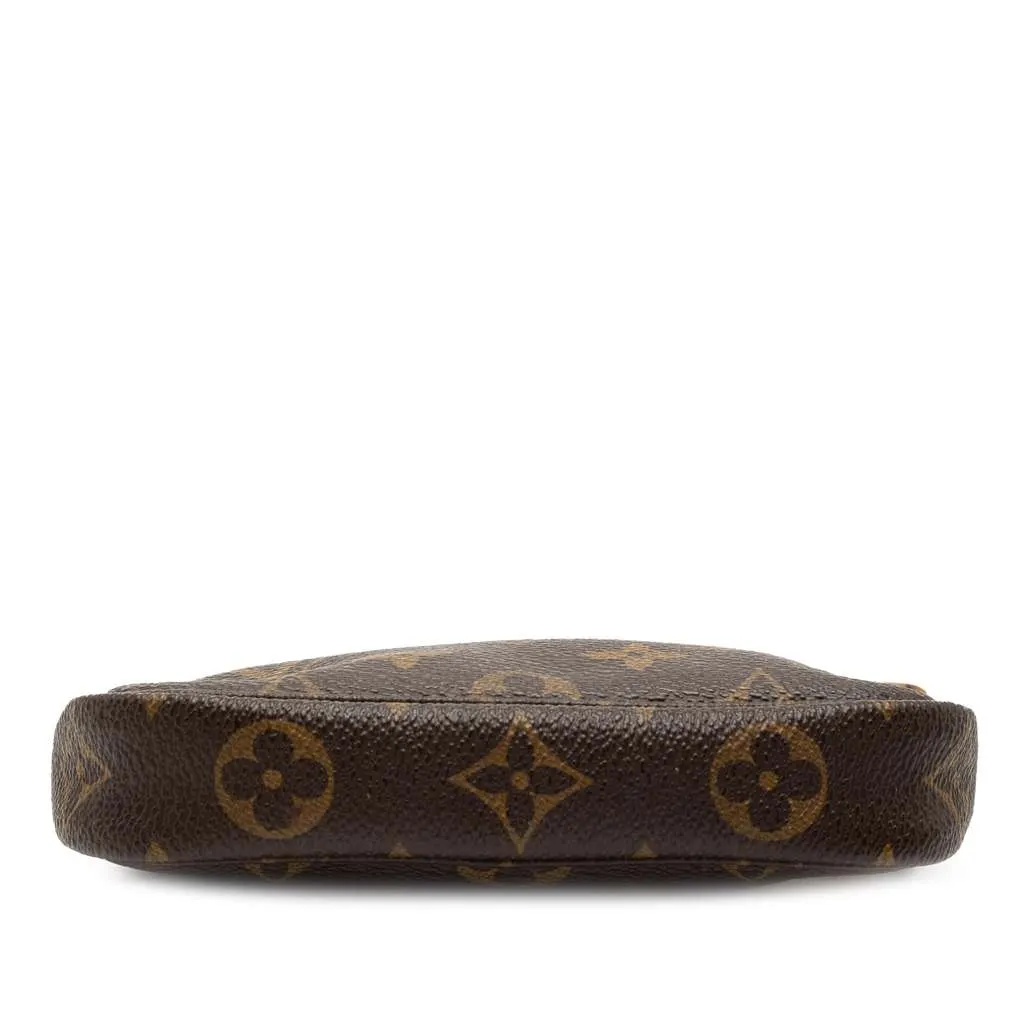 Louis Vuitton Monogram Mini Pochette Accessoires Brown Very good - Inside View
