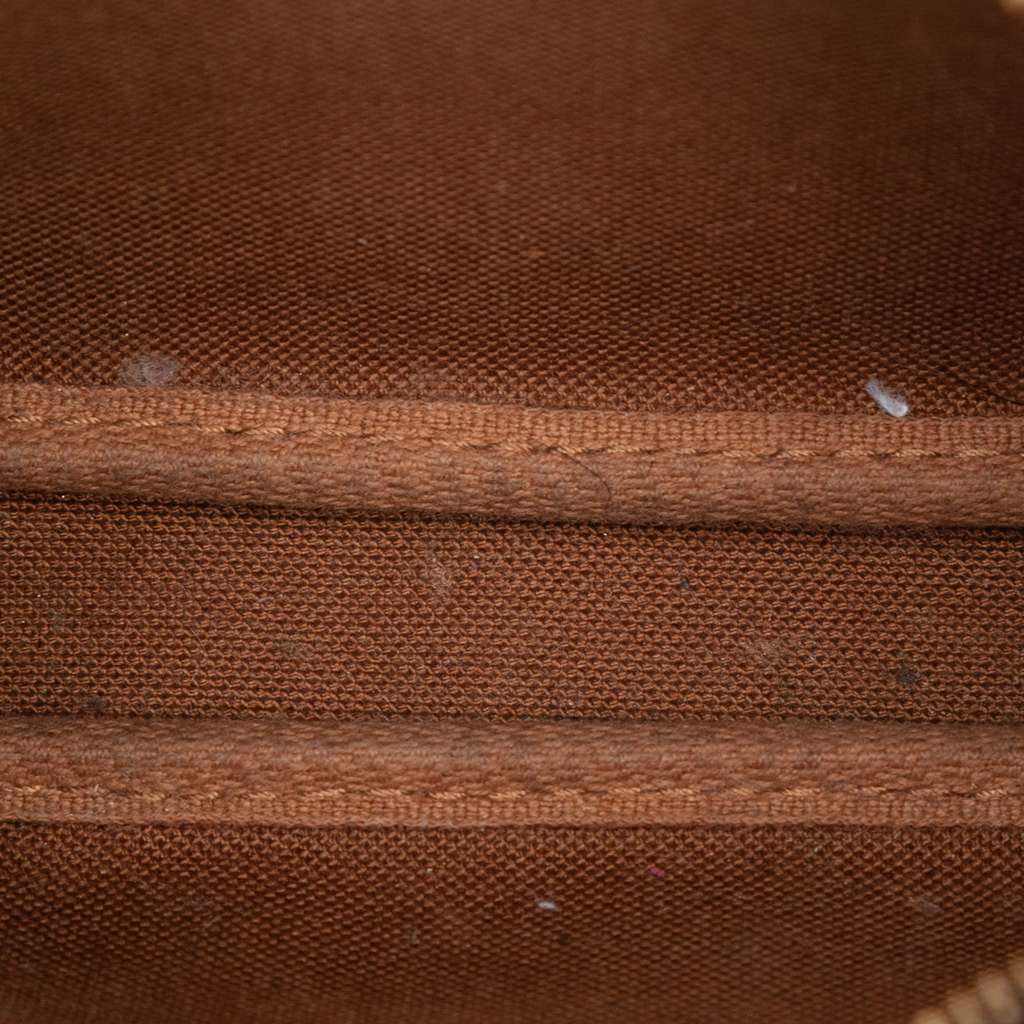 Louis Vuitton Monogram Mini Pochette Accessoires Brown Good condition - Model View