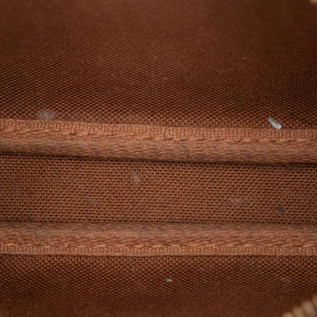 Louis Vuitton Monogram Mini Pochette Accessoires Brown Very good - Model View