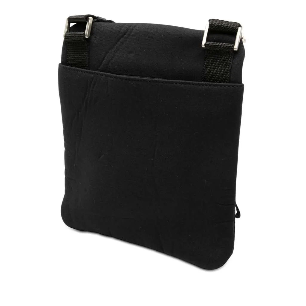 Prada Tessuto Zip Top Sport Crossbody Black Very good - Back View