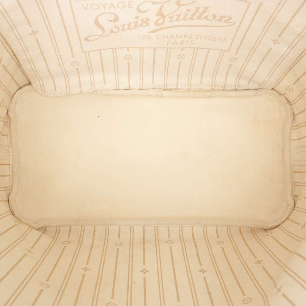 Louis Vuitton Damier Azur Neverfull MM White Good condition - Model View