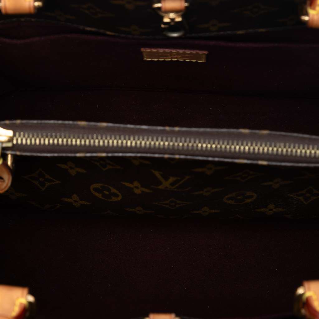 Louis Vuitton Monogram Montaigne MM Brown Good condition - Model View