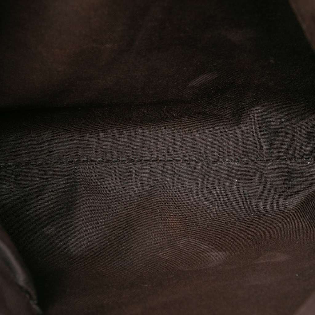 Gucci GG Nylon Abbey D Ring Crossbody Brown Good condition - Model View