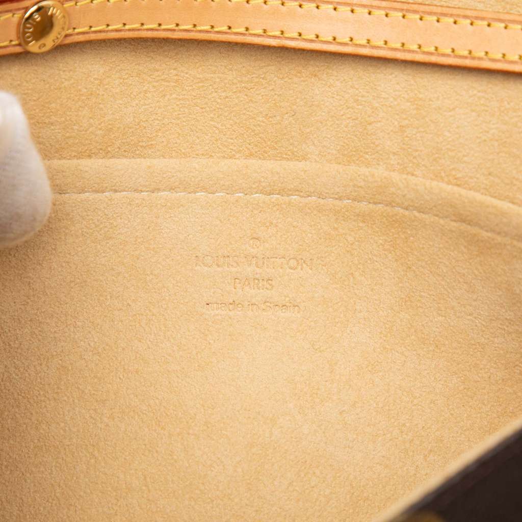 Louis Vuitton Monogram Pochette Twin GM Brown Good condition - Box View