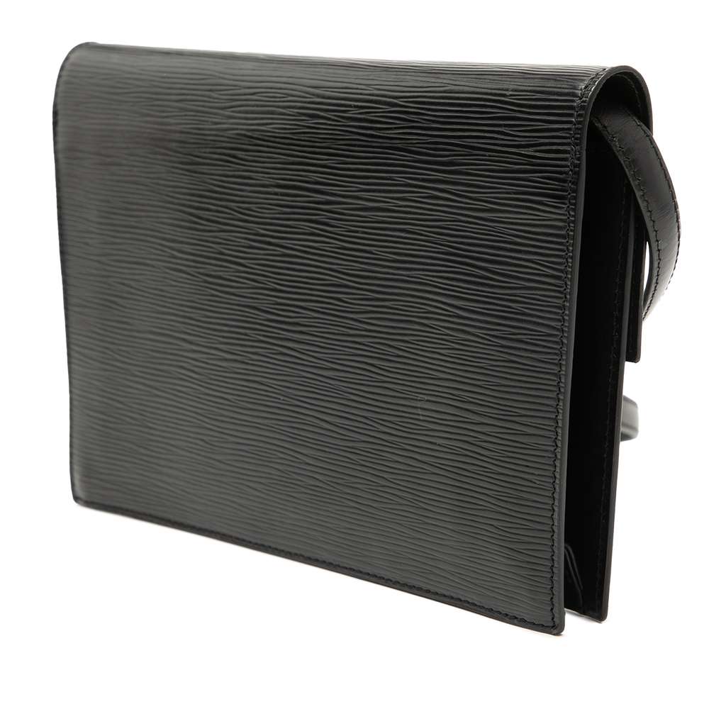 Louis Vuitton Epi Hublot Black Leather Good condition - Back View