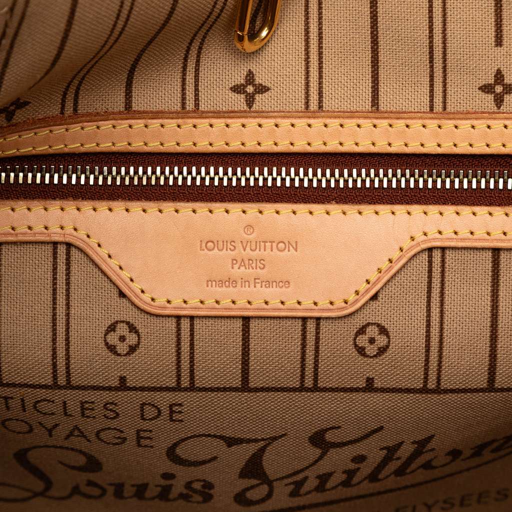 Louis Vuitton Monogram Neverfull MM Brown Good condition - Box View
