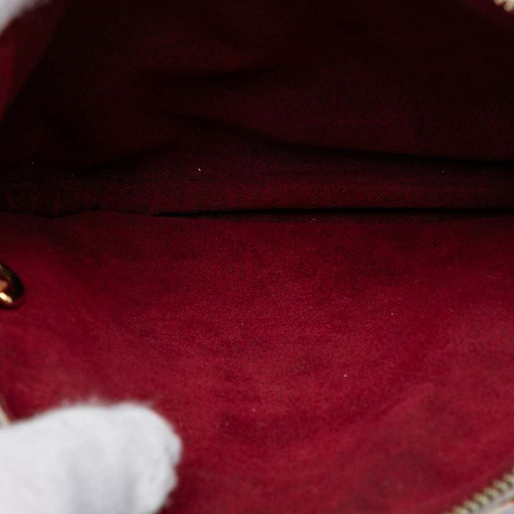 Louis Vuitton Monogram Multicolore Pochette Plate GM White Good condition - Model View