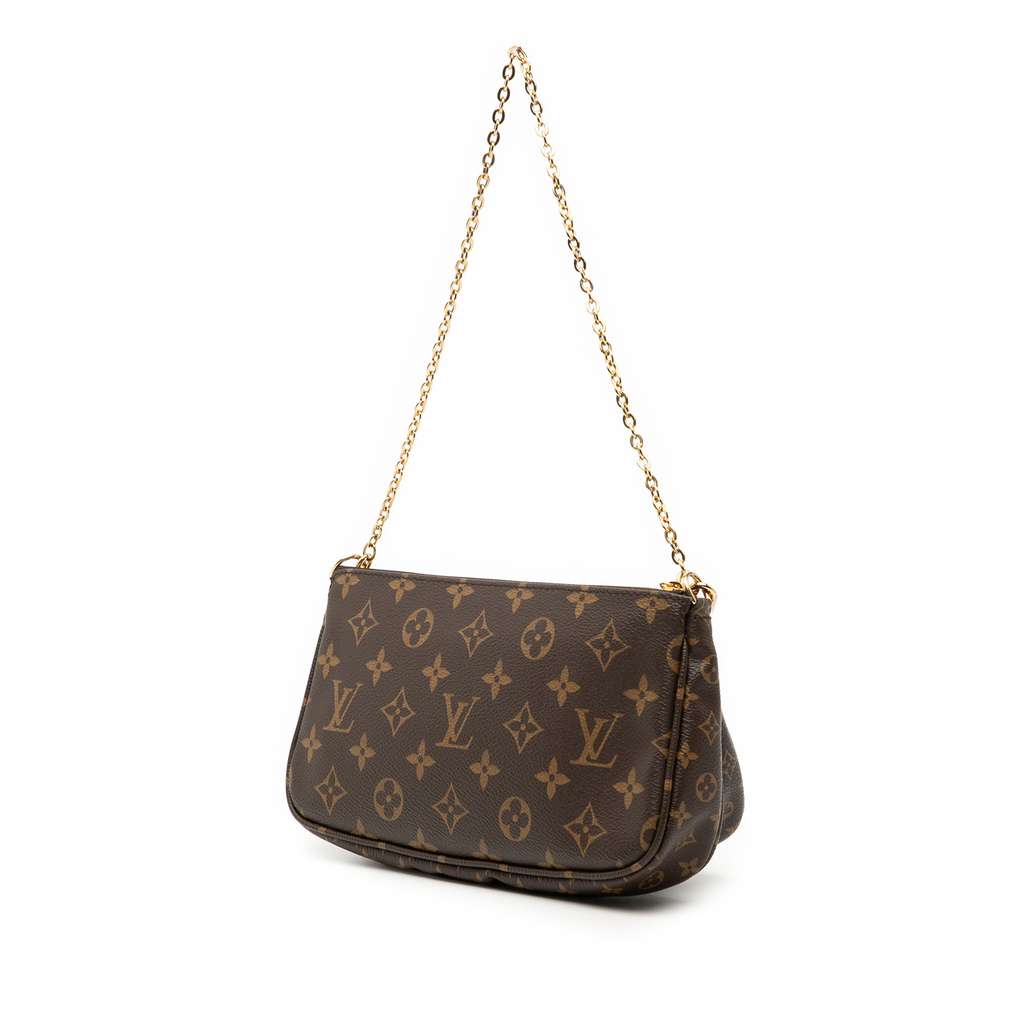 Louis Vuitton Monogram Multi Pochette Accessoires Brown Good condition - Back View