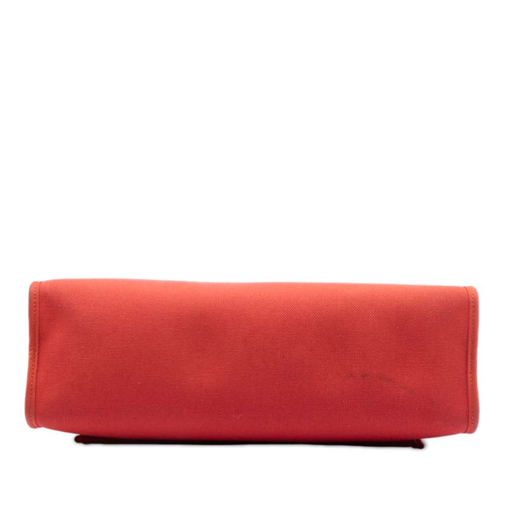 Hermès Toile Herbag Zip 31 Orange Canvas Good condition - Inside View