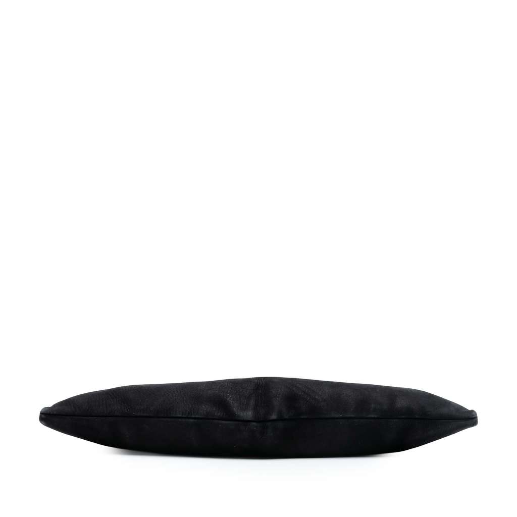 Gucci Medium Nubuck 1970 Shoulder Bag Black Leather Good condition - Inside View