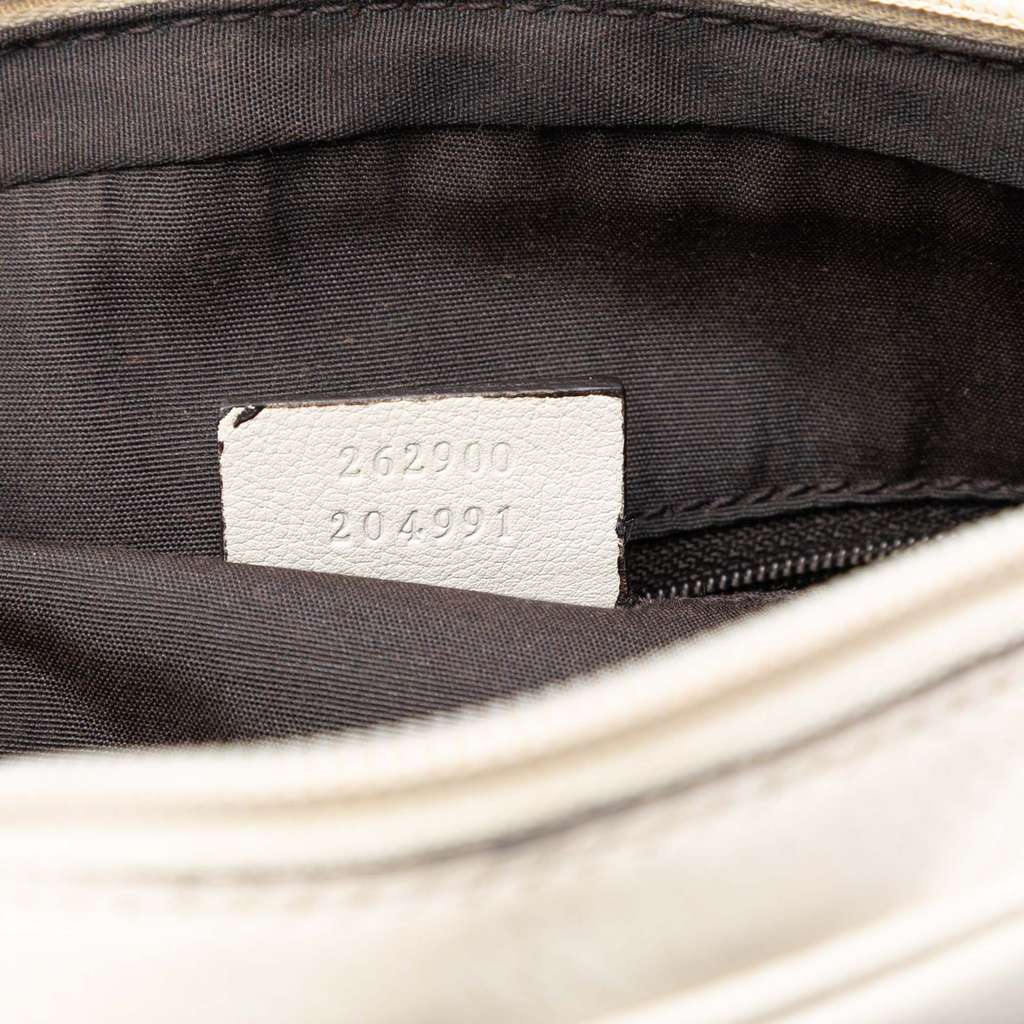 Gucci Guccissima Crest Shoulder Bag Pink Leather Good condition - Box View