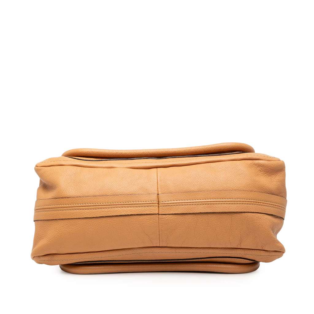 Chloé Medium Leather Paraty Satchel Brown Leather Good condition - Inside View