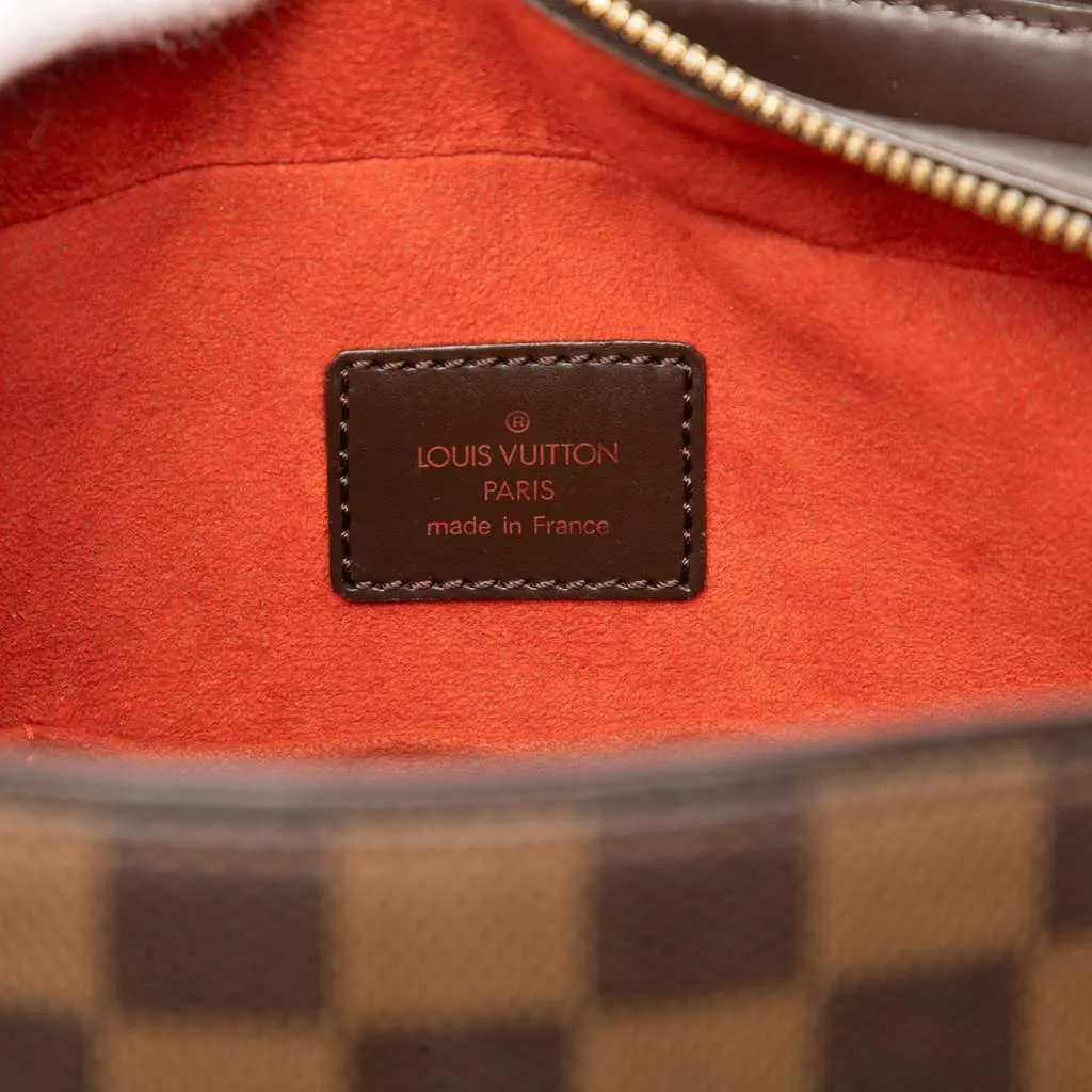 Louis Vuitton Damier Ebene Sarria Horizontal Brown Very good - Box View