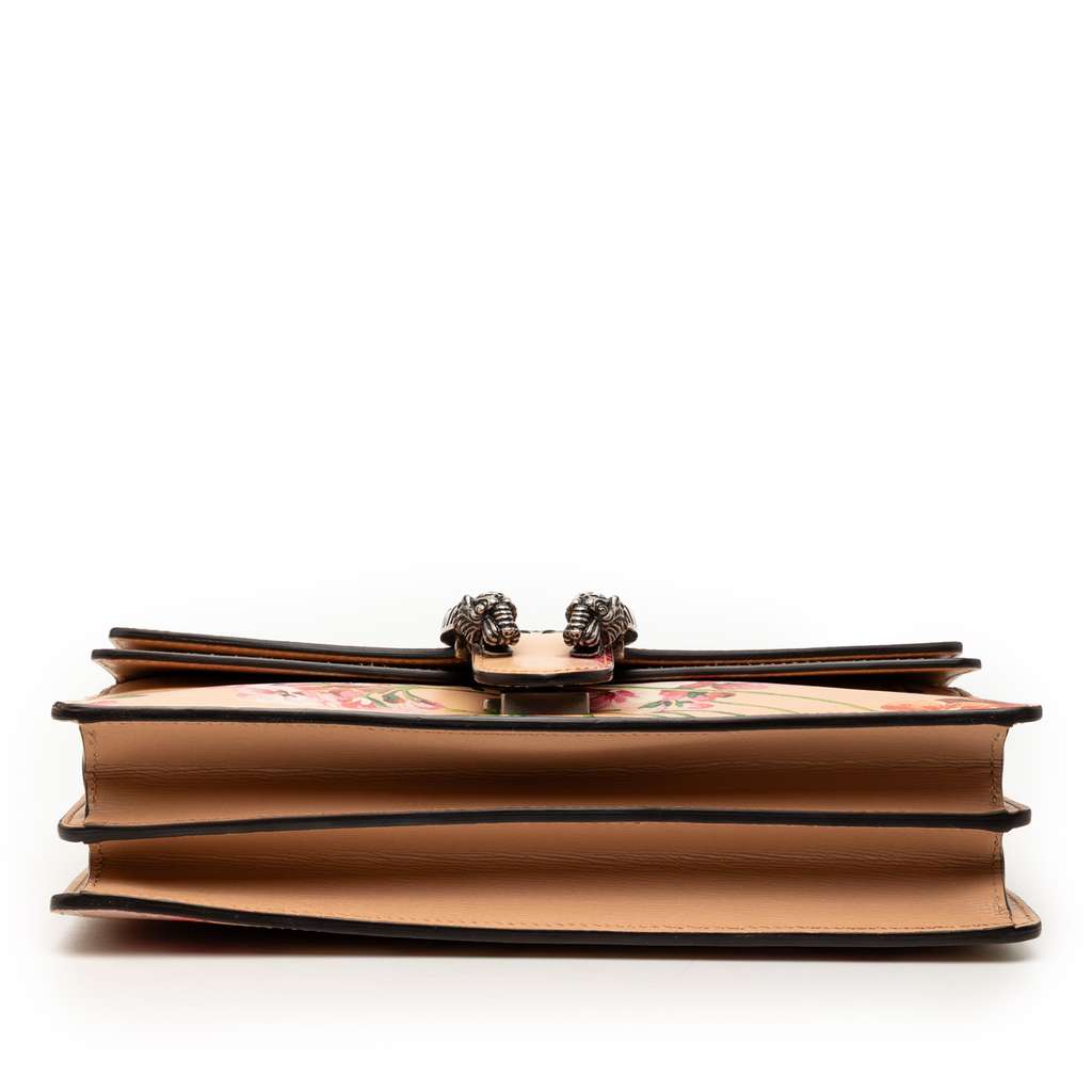 Gucci Medium Leather Blooms Dionysus Crossbody Orange Leather Good condition - Inside View