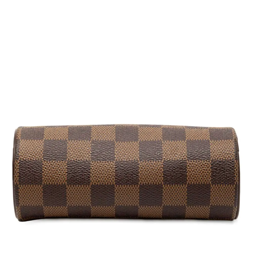 Louis Vuitton Damier Ebene Papillon Pochette Brown Good - Inside View