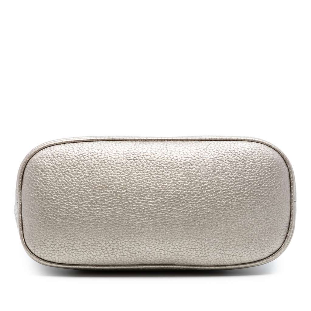 Gucci Mini Leather Dome Satchel Gold Leather Good condition - Inside View