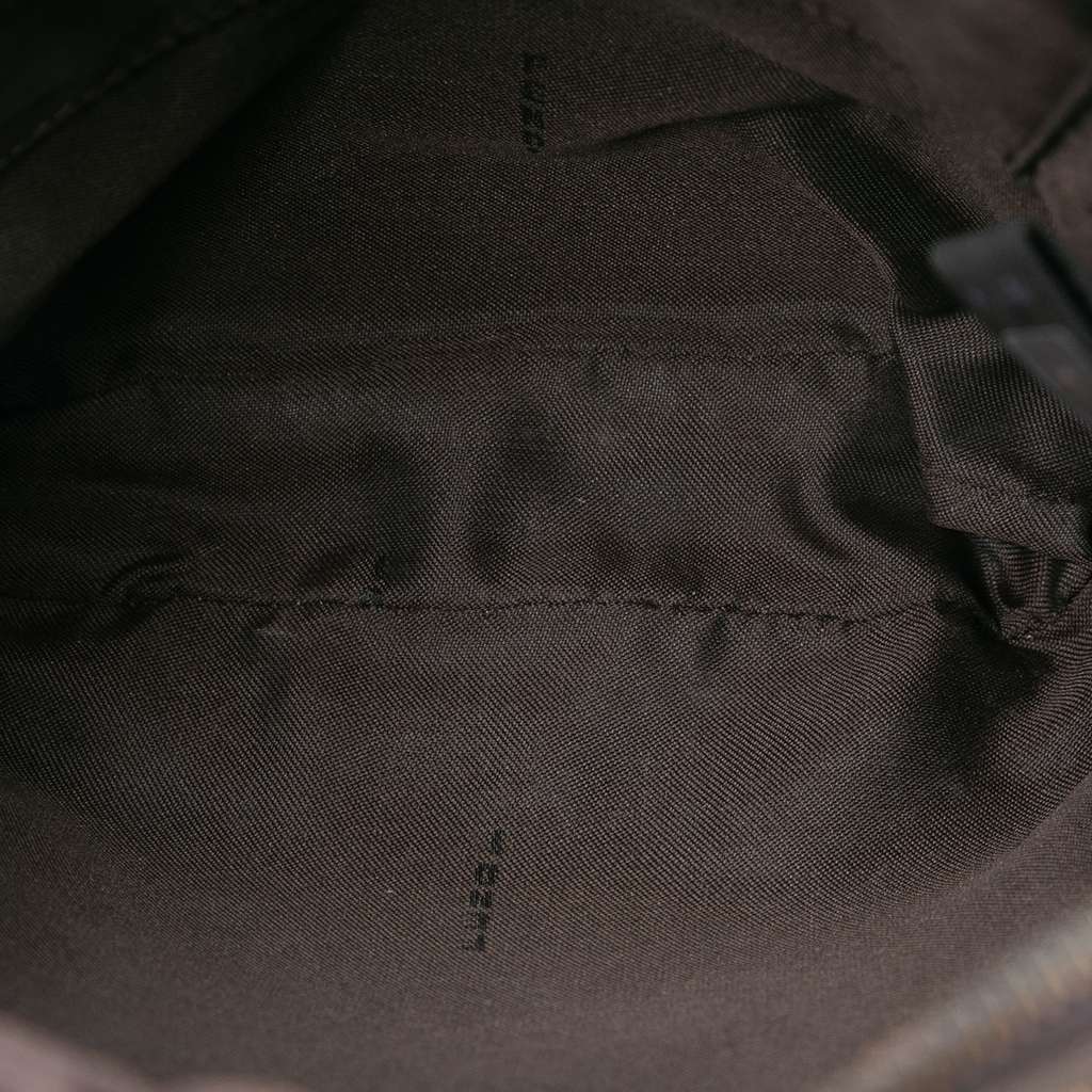 Fendi Zucchino Canvas Crossbody Brown Canvas Good condition - Model View